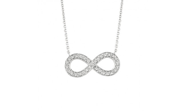 Jewelmi Custom 14k White Gold Diamond Necklace