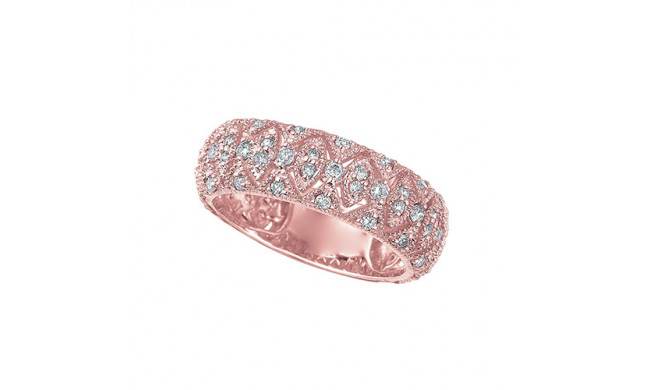 Jewelmi Custom 14k Rose Gold Diamond Ring