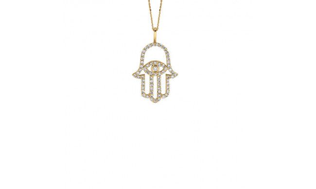 Jewelmi Custom 14k Yellow Gold Diamond Necklace