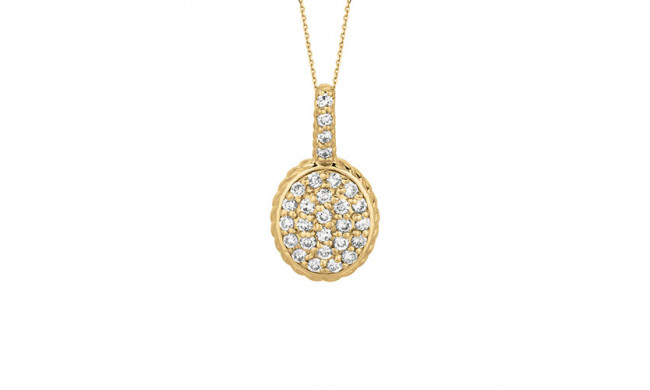 Jewelmi Custom 14k Yellow Gold Diamond Necklace