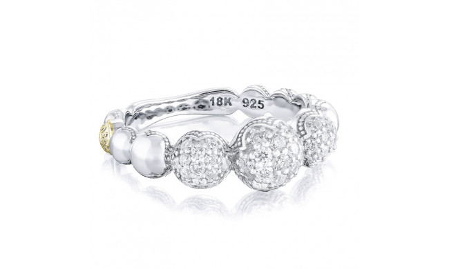 Tacori Sterling Silver Sonoma Mist Diamond Men's Ring - SR212