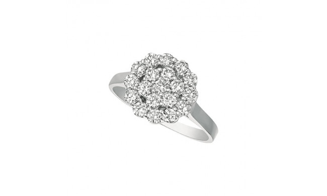 Jewelmi Custom 14k White Gold Diamond Ring