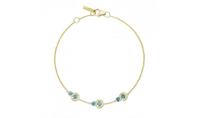 Tacori 14k Yellow Gold Petite Gemstones Women's Bracelet - SB22933FY
