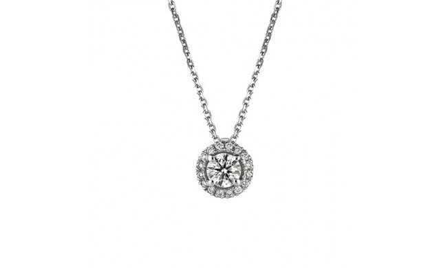 Jewelmi Custom 14k White Gold Diamond Necklace