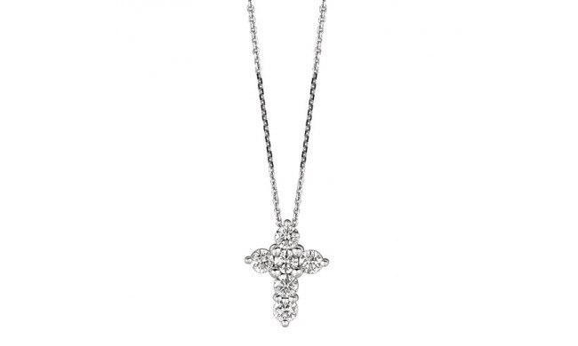 Jewelmi Custom 14k White Gold Diamond Necklace