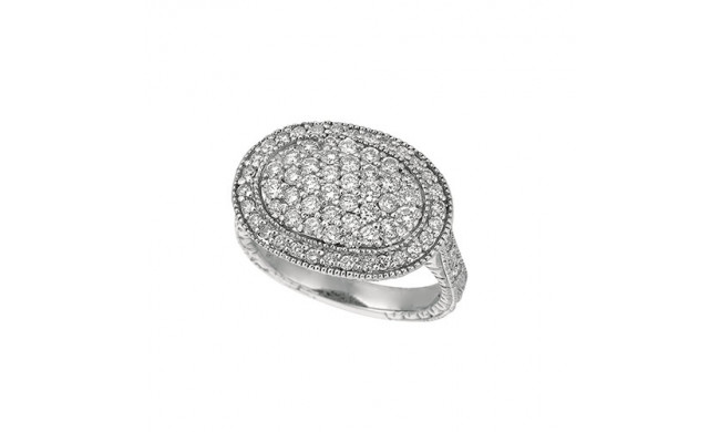 Jewelmi Custom 14k White Gold Diamond Ring