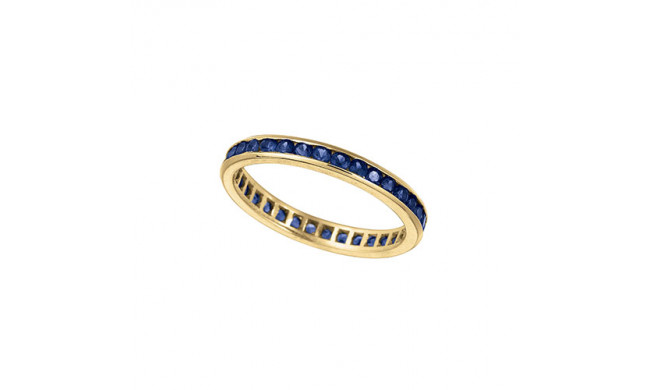Jewelmi Custom 14k Yellow Gold Sapphire Ring