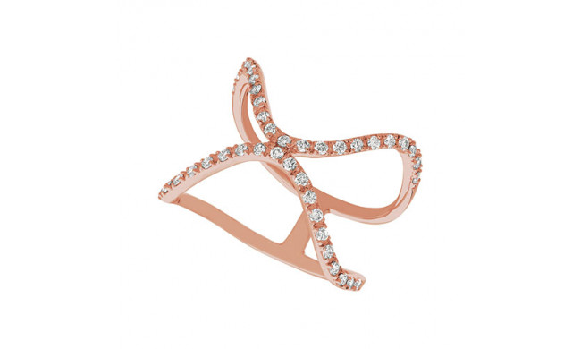 Jewelmi Custom 14k Rose Gold Diamond Ring