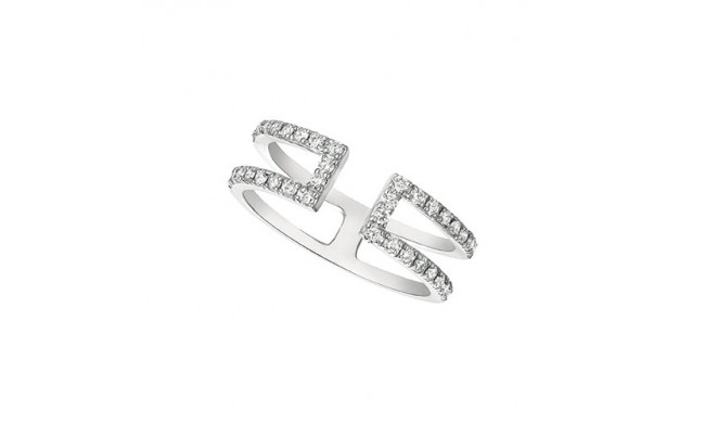 Jewelmi Custom 14k White Gold Diamond Ring