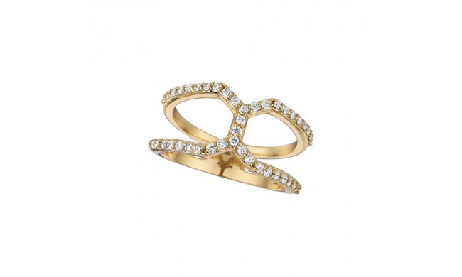 Jewelmi Custom 14k Yellow Gold Diamond Ring