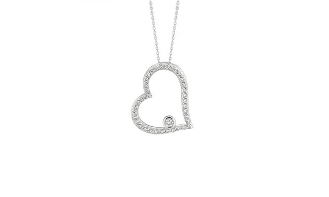 Jewelmi Custom 14k White Gold Diamond Necklace