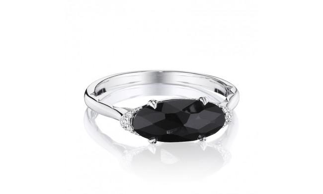 Tacori Sterling Silver Horizon Shine Diamond and Gemstone Men's Ring - SR22319