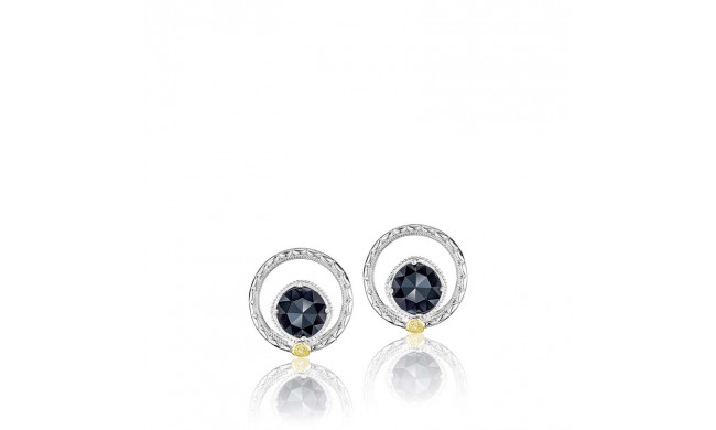 Tacori Sterling Silver Gemma Bloom Gemstone Stud Earring - SE14019