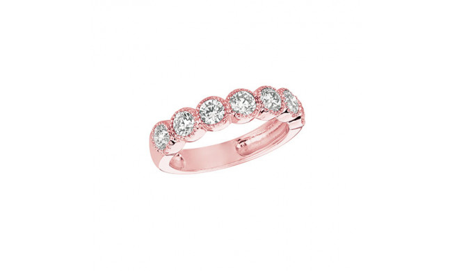 Jewelmi Custom 14k Rose Gold Diamond Ring