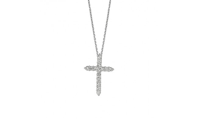 Jewelmi Custom 14k White Gold Diamond Necklace