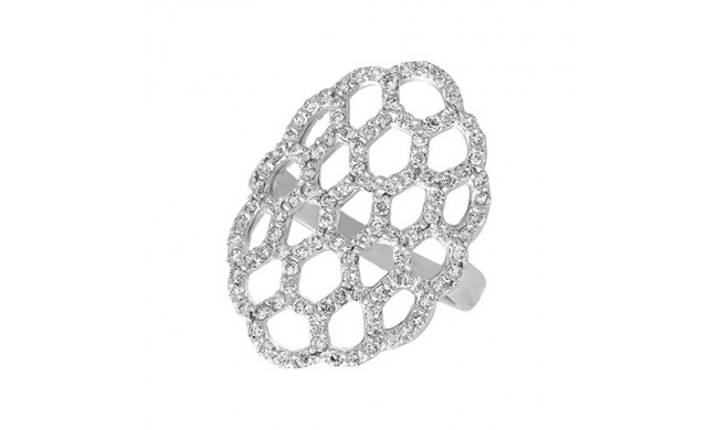 Jewelmi Custom 14k White Gold Diamond Ring