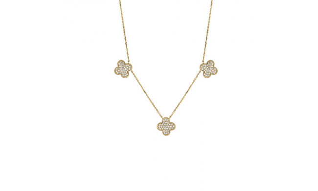 Jewelmi Custom 14k Yellow Gold Diamond Necklace