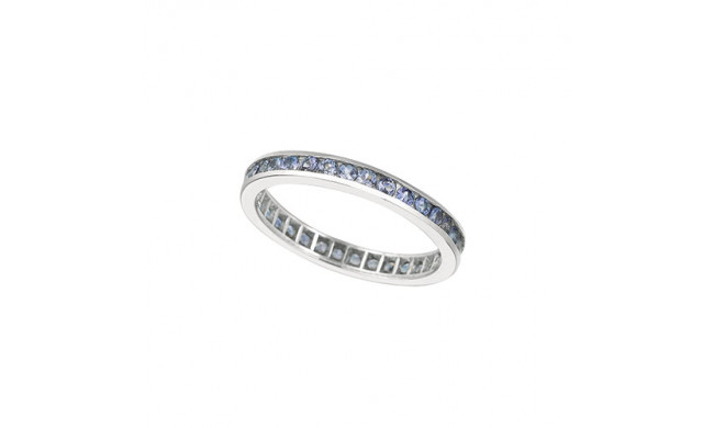 Jewelmi Custom 14k White Gold Tanzanite Ring