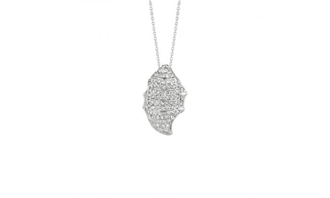 Jewelmi Custom 14k White Gold Diamond Necklace