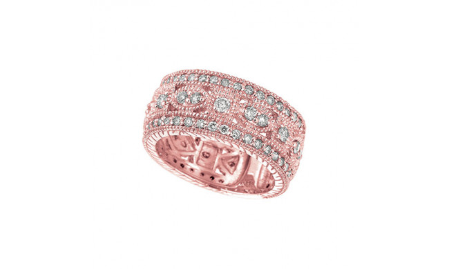 Jewelmi Custom 14k Rose Gold Diamond Ring