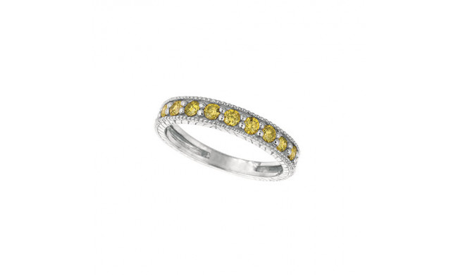 Jewelmi Custom 14k White Gold Diamond Stackables Ring
