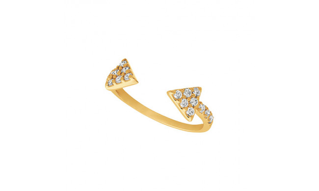 Jewelmi Custom 14k Yellow Gold Diamond Ring