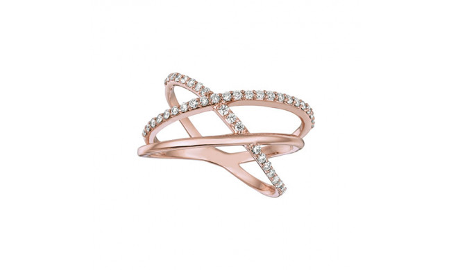 Jewelmi Custom 14k Rose Gold Diamond Ring