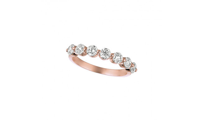 Jewelmi Custom 14k Rose Gold Diamond Ring