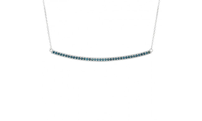 Jewelmi Custom 14k White Gold Diamond Necklace