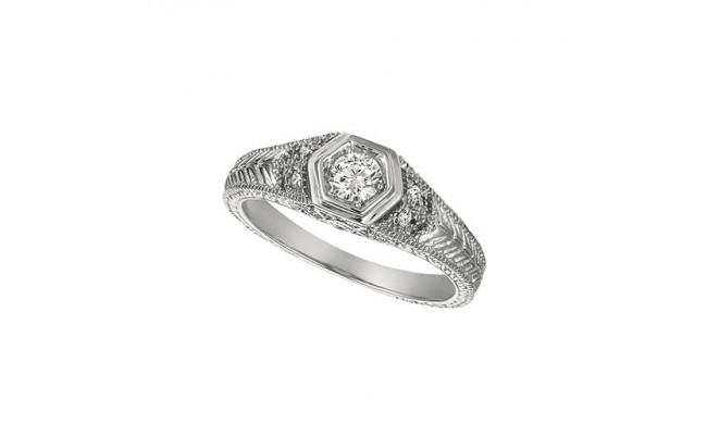 Jewelmi Custom 14k White Gold Diamond Ring