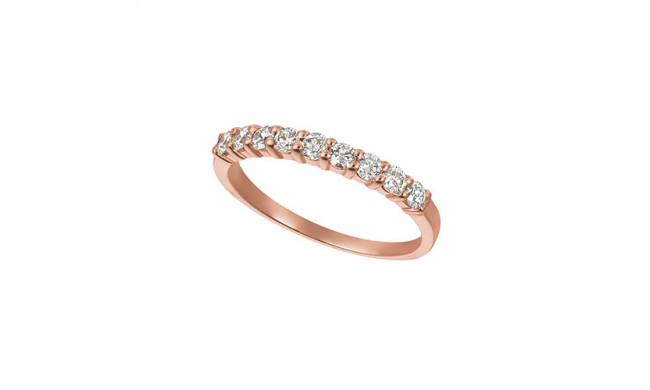 Jewelmi Custom 14k Rose Gold Diamond Ring
