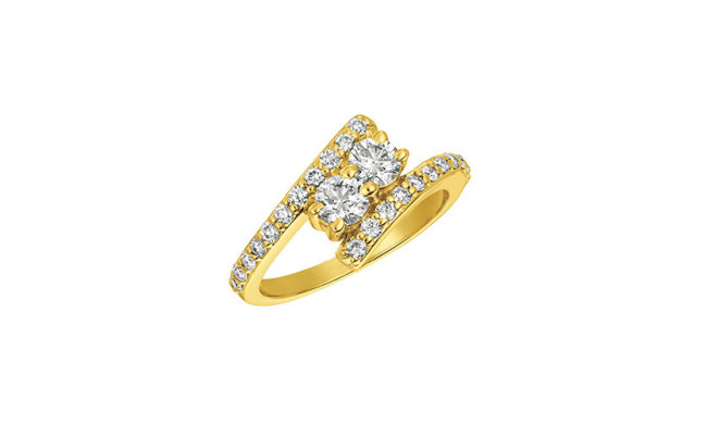 Jewelmi Custom 14k Yellow Gold Diamond Ring