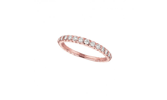 Jewelmi Custom 14k Rose Gold Diamond Ring
