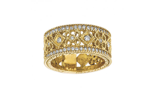 Jewelmi Custom 14k Yellow Gold Diamond Ring