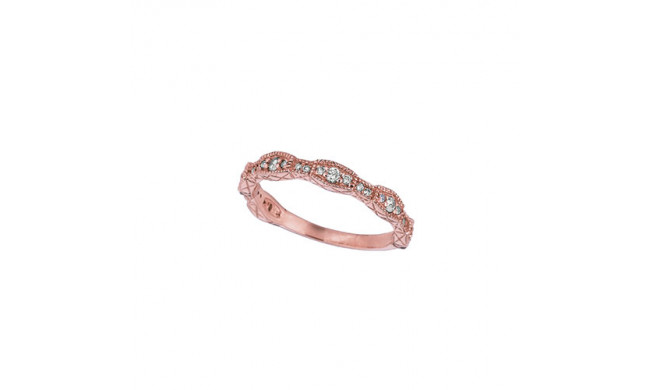 Jewelmi Custom 14k Rose Gold Diamond Ring