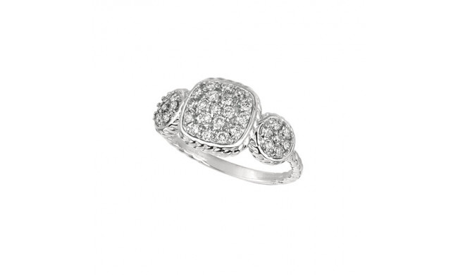 Jewelmi Custom 14k White Gold Diamond Ring