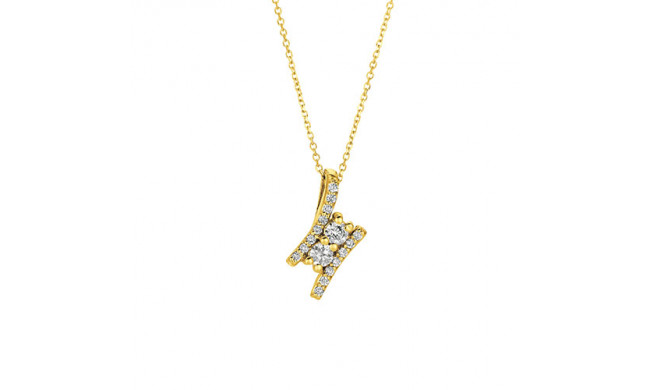 Jewelmi Custom 14k Yellow Gold Diamond Necklace