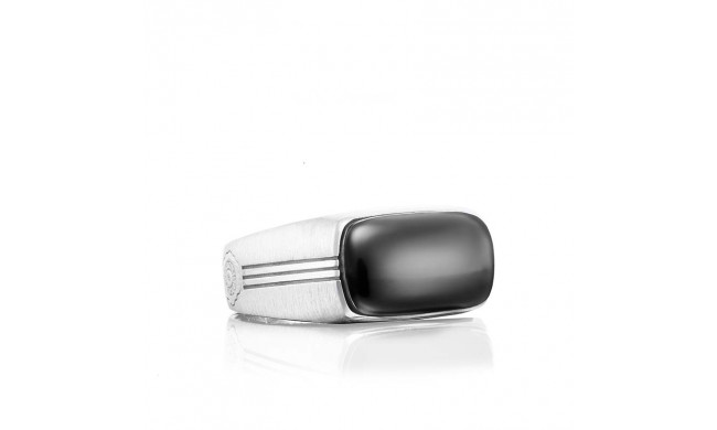 Tacori Sterling Silver Legend Gemstone Men's Ring - MR10219