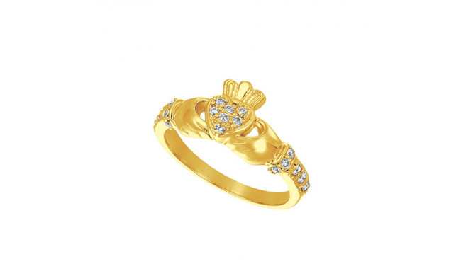 Jewelmi Custom 14k Yellow Gold Diamond Ring