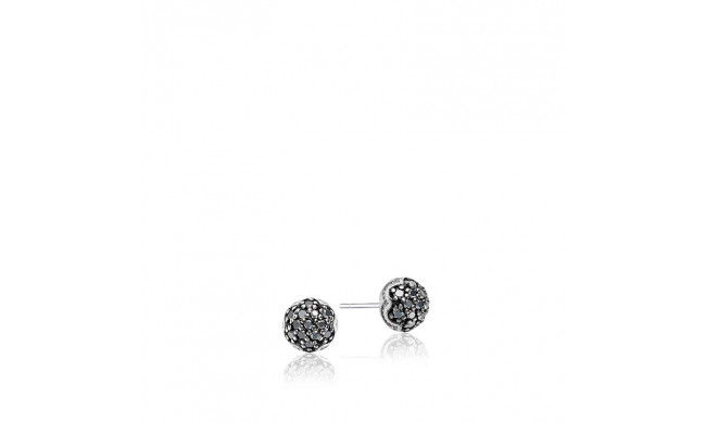 Tacori Sterling Silver Sonoma Mist Diamond Stud Earring - SE22544