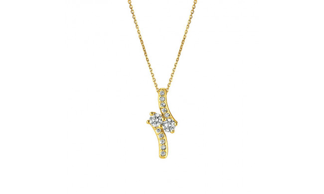 Jewelmi Custom 14k Yellow Gold Diamond Necklace