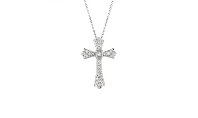 Jewelmi Custom 14k White Gold Diamond Necklace