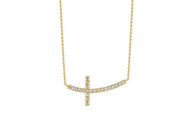Jewelmi Custom 14k Yellow Gold Diamond Necklace