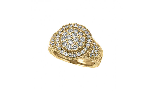 Jewelmi Custom 14k Yellow Gold Diamond Ring