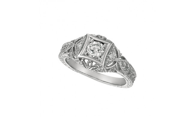 Jewelmi Custom 14k White Gold Diamond Ring