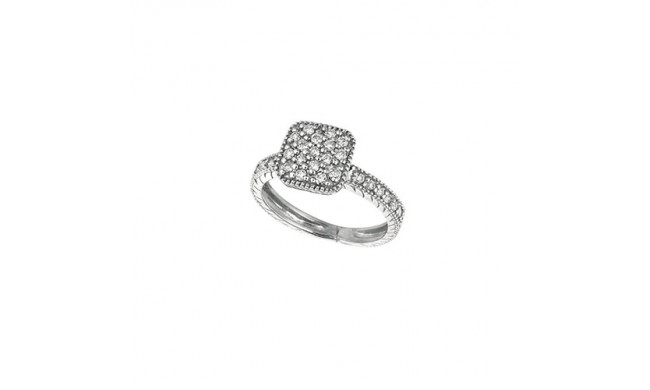 Jewelmi Custom 14k White Gold Diamond Ring