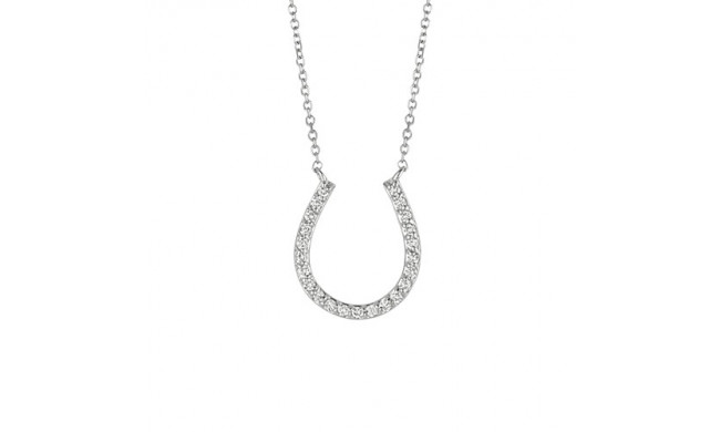 Jewelmi Custom 14k White Gold Diamond Necklace