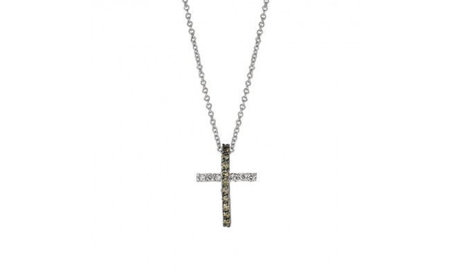 Jewelmi Custom 14k White Gold Diamond Necklace