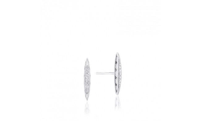 Tacori Sterling Silver The Ivy Lane Diamond Stud Earring - SE229