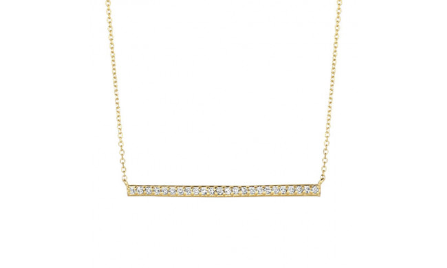Jewelmi Custom 14k Yellow Gold Diamond Necklace